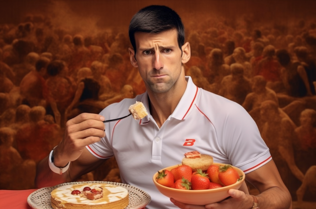 Novak Djokovic arrete le gluten, 1) En quelle année le tennisman Novak Djokovic a décidé d'arrêter de consommer du gluten et pourquoi a-t-il pris cette décision ? /3
2) Dans quels types d'aliments trouve-t-on le gluten ? 12
3) A-t-il décidé seul d'arrêter le gluten (développe ta réponse)
?12
4) Quelles ont été les conséquences immédiates de la modification de son alimentation ? /4
5) Quel autre tennisman a décidé de suivre le même régime ?
Cela lui a-t-il réussi (justifie) ? /4
6) Qu'est-ce que la maladie cœliaque et que provoque-t-elle ?
[4
7) Quels sont les symptômes de la sensibilité au gluten ? 12
8) Roger Federer a-t-il un régime alimentaire particulier (justifie) ? /2
9) En résumé un régime sans gluten améliore-t-il les performances sportives ? Argumente ta réponse. 